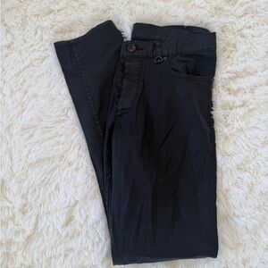 John Varvatos Black Skinny Jeans